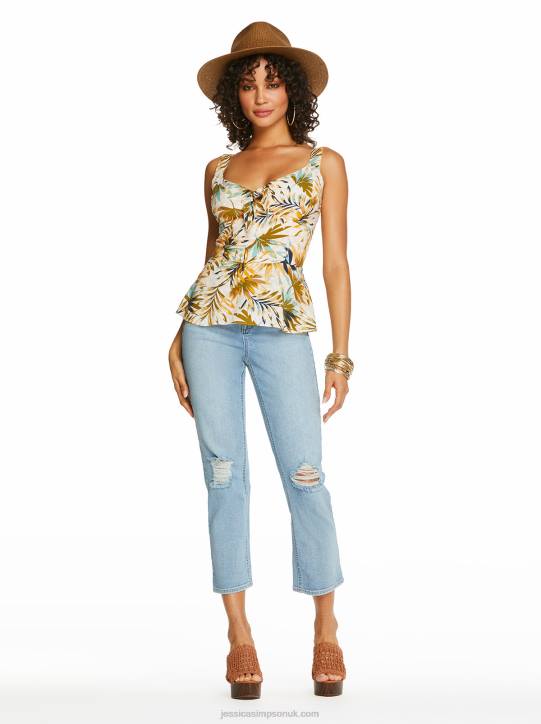 Emerson Top in Bay BreezeJessica Simpson 6JRJ1136