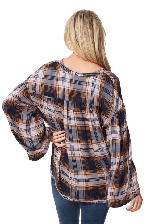 Jenna Top in Festive PlaidJessica Simpson 6JRJ1129