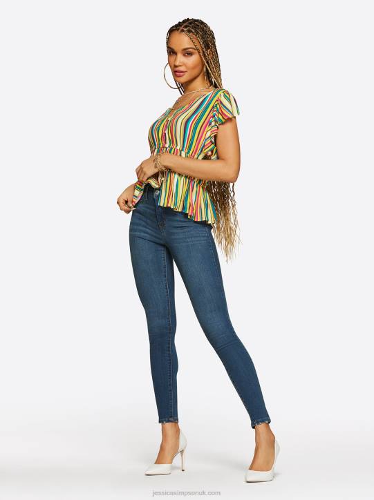 Jeydon Top in Torrid StripeJessica Simpson 6JRJ688