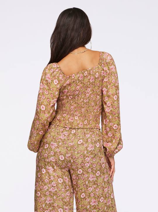 Katiya Top in Boa Botanical DotsJessica Simpson 6JRJ636