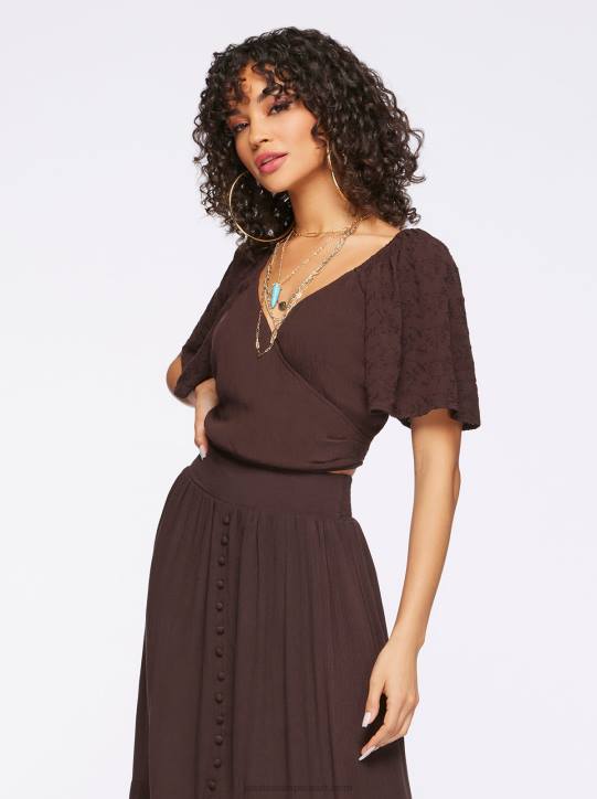 Kerrigan Crop Top in CoffeeJessica Simpson 6JRJ633