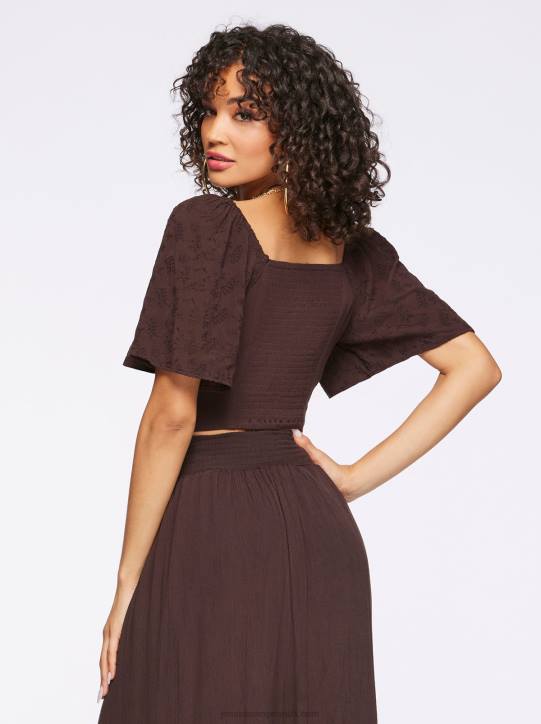 Kerrigan Crop Top in CoffeeJessica Simpson 6JRJ633