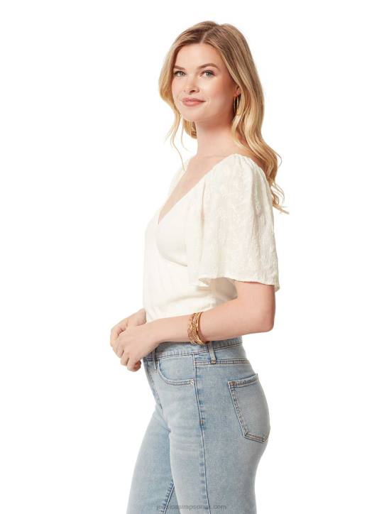 Kerrigan Crop Top in GardeniaJessica Simpson 6JRJ714