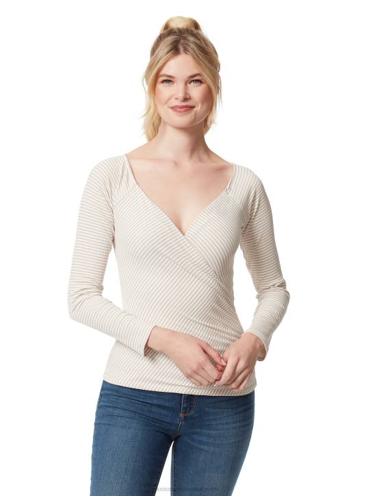 Kiki Top in Canterelle StripeJessica Simpson 6JRJ1154