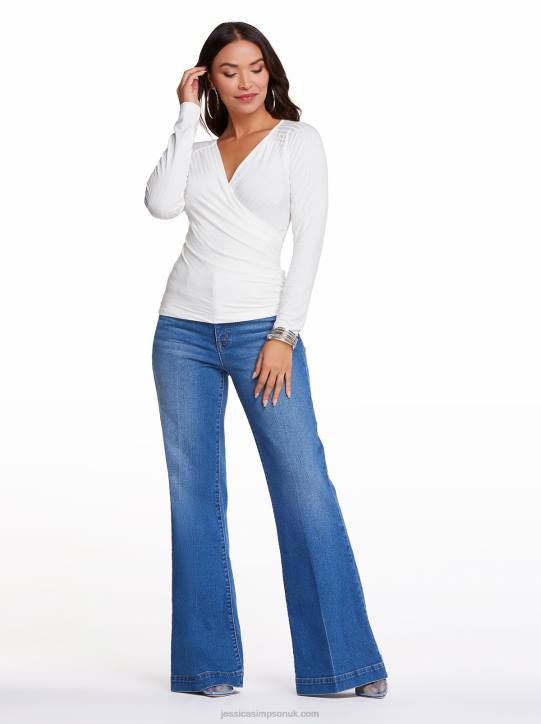 Kiki Top in GardeniaJessica Simpson 6JRJ1157