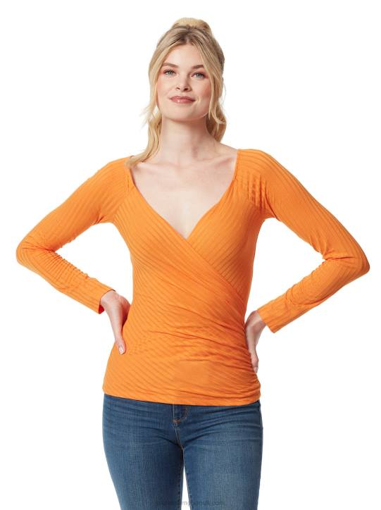 Kiki Top in Orange OchreJessica Simpson 6JRJ1150 Kiki Top in Orange OchreJessica Simpson 6JRJ1150