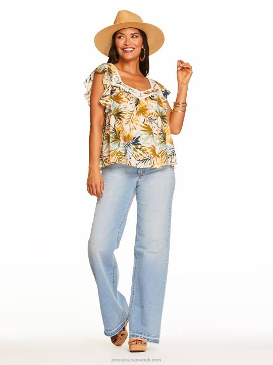 Lauryn Top in Bay BreezeJessica Simpson 6JRJ1144