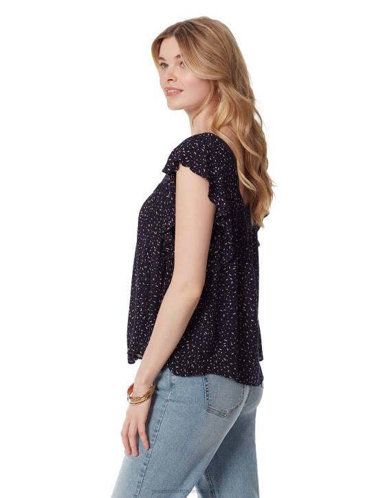 Lauryn Top in Feathered SpotsJessica Simpson 6JRJ1145