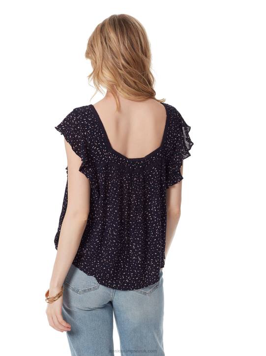 Lauryn Top in Feathered SpotsJessica Simpson 6JRJ1145