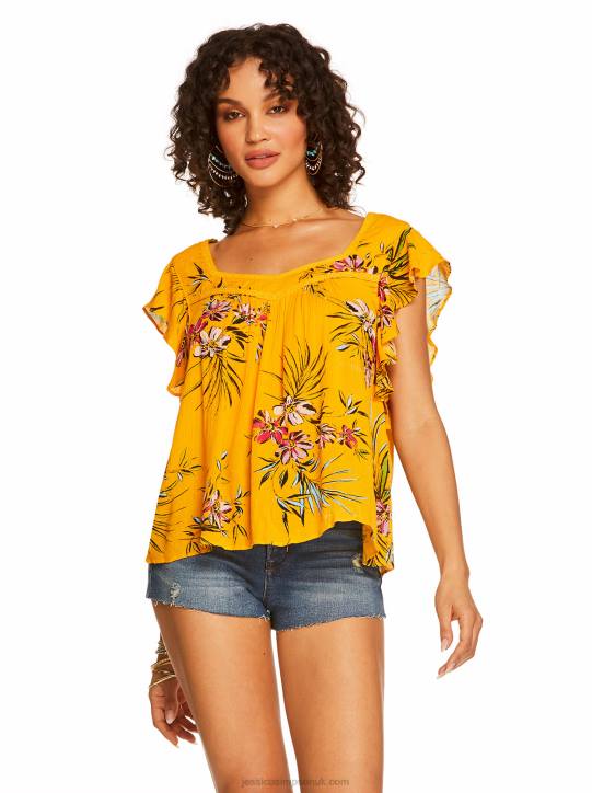 Lauryn Top in Tropical OasisJessica Simpson 6JRJ1142