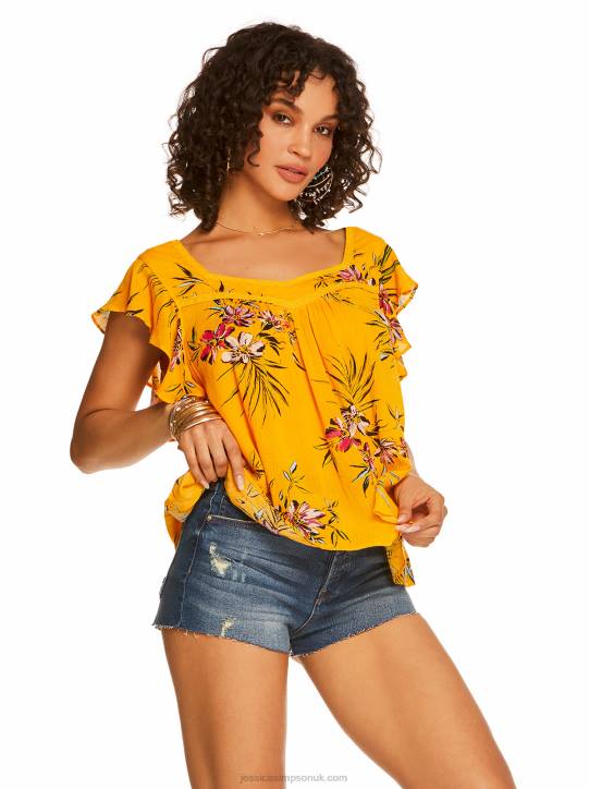 Lauryn Top in Tropical OasisJessica Simpson 6JRJ1142