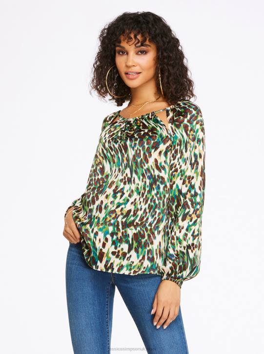 Layla Top in Cheetah FernsJessica Simpson 6JRJ757