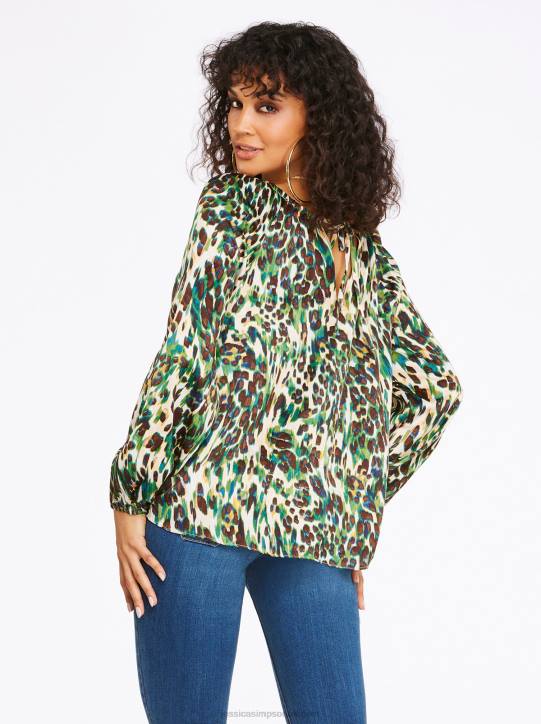 Layla Top in Cheetah FernsJessica Simpson 6JRJ757