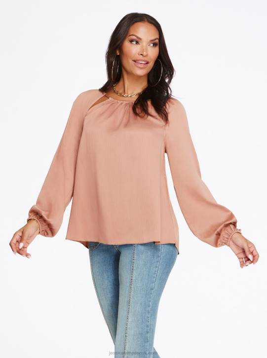 Layla Top in Mocha MousseJessica Simpson 6JRJ754