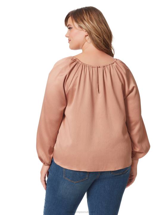 Layla Top in Mocha MousseJessica Simpson 6JRJ754