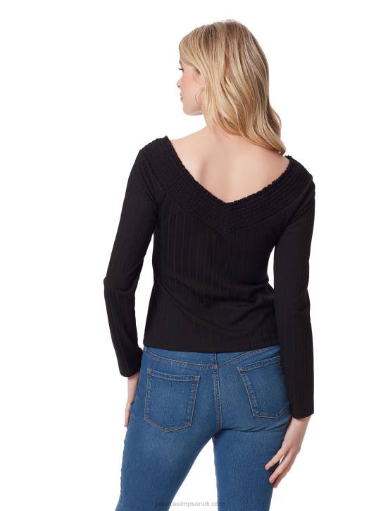 Myra Top in BlackJessica Simpson 6JRJ758