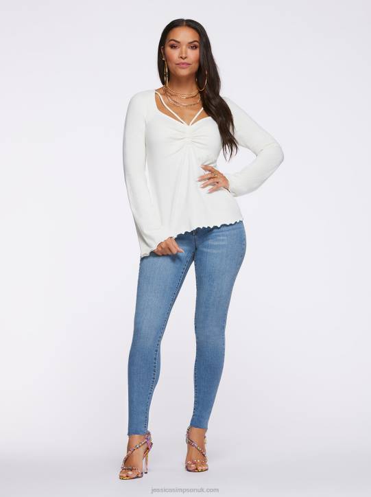 Rori Top in GardeniaJessica Simpson 6JRJ735