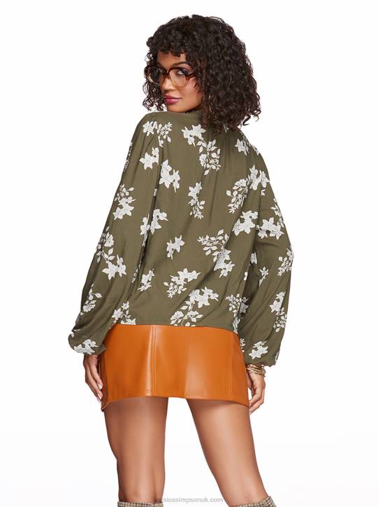 Ruby Top in Floral FawnJessica Simpson 6JRJ1128