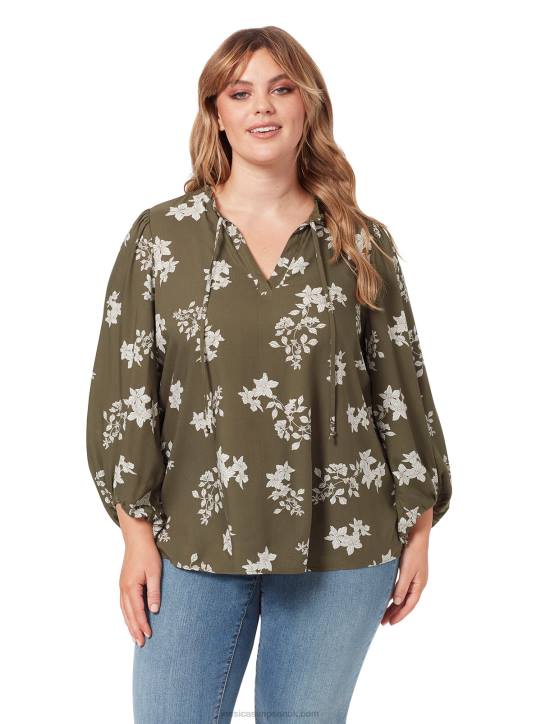 Ruby Top in Floral FawnJessica Simpson 6JRJ1128
