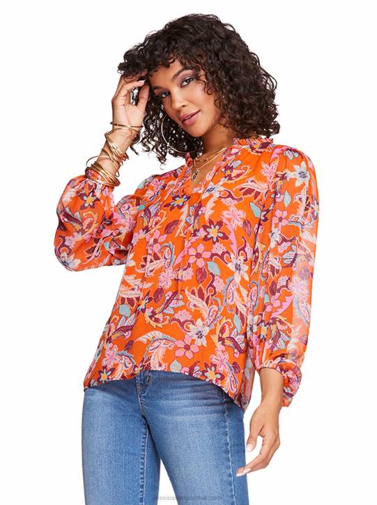 Ruby Top in Vibrant BouquetJessica Simpson 6JRJ1132
