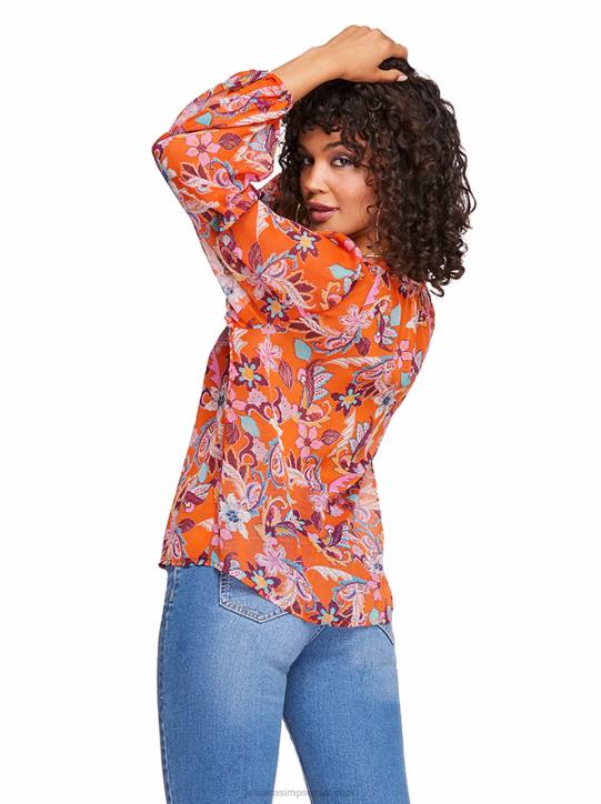 Ruby Top in Vibrant BouquetJessica Simpson 6JRJ1132