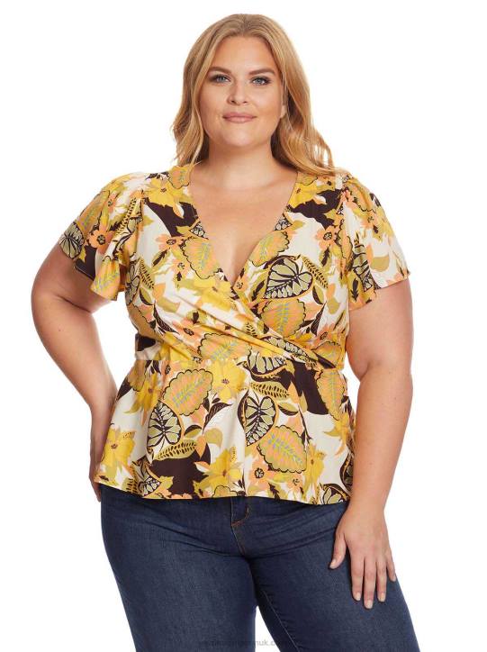 Sariah Top in Clover FieldJessica Simpson 6JRJ737