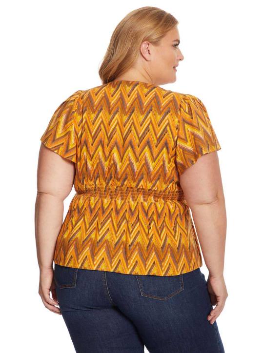 Sariah Top in Ikat ChevronJessica Simpson 6JRJ736