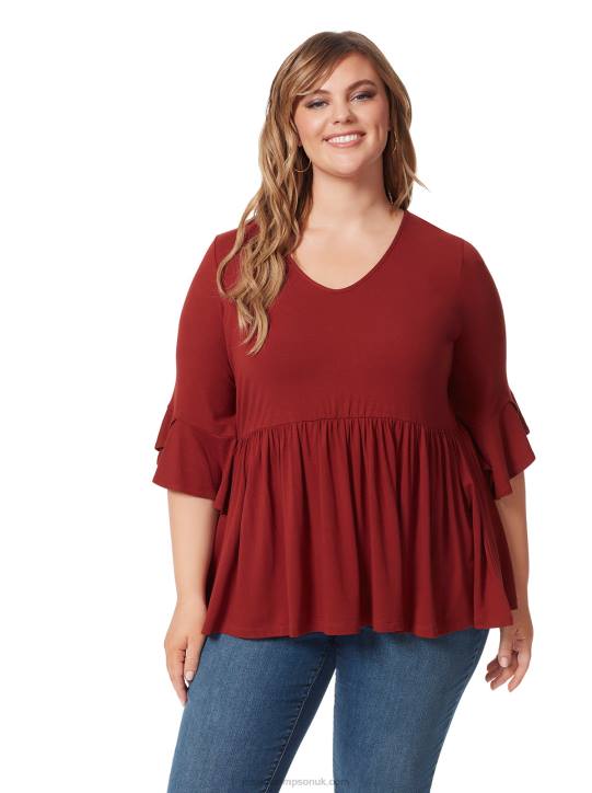Susie Top in Russet BrownJessica Simpson 6JRJ748