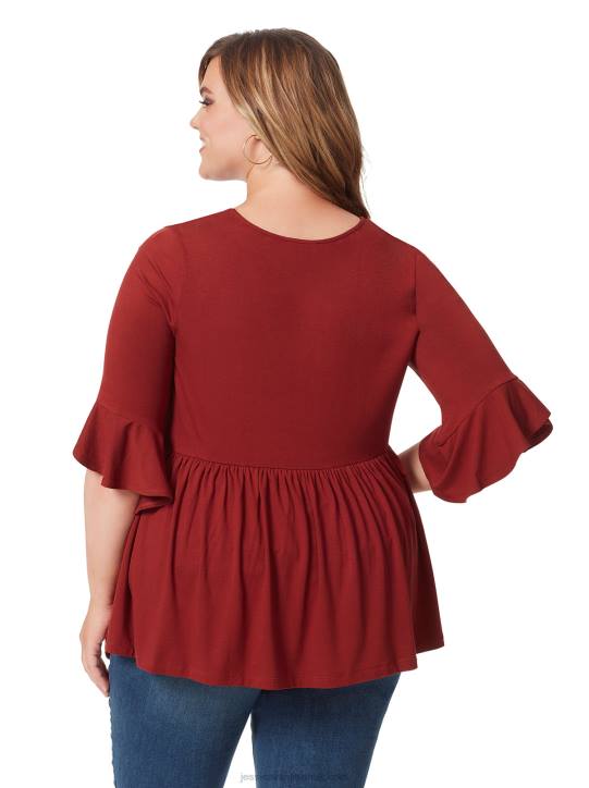 Susie Top in Russet BrownJessica Simpson 6JRJ748