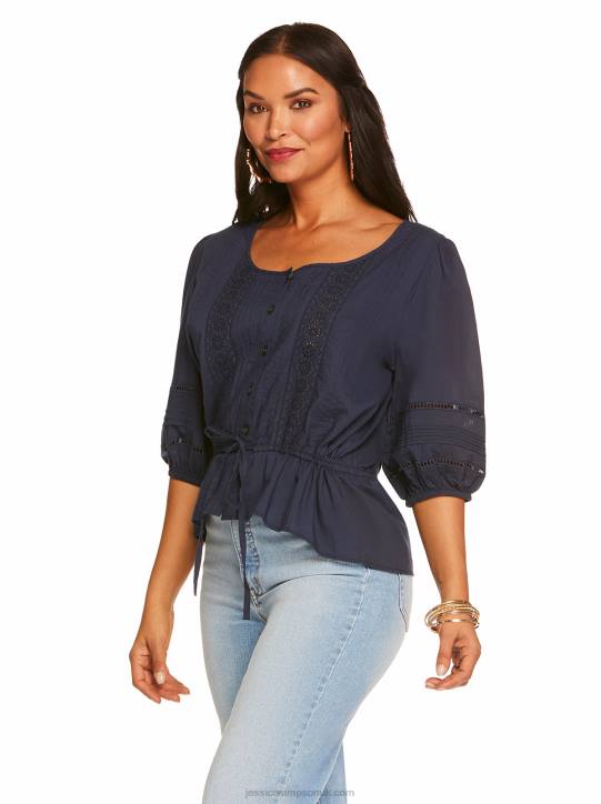Twyla Top in Black IrisJessica Simpson 6JRJ1143