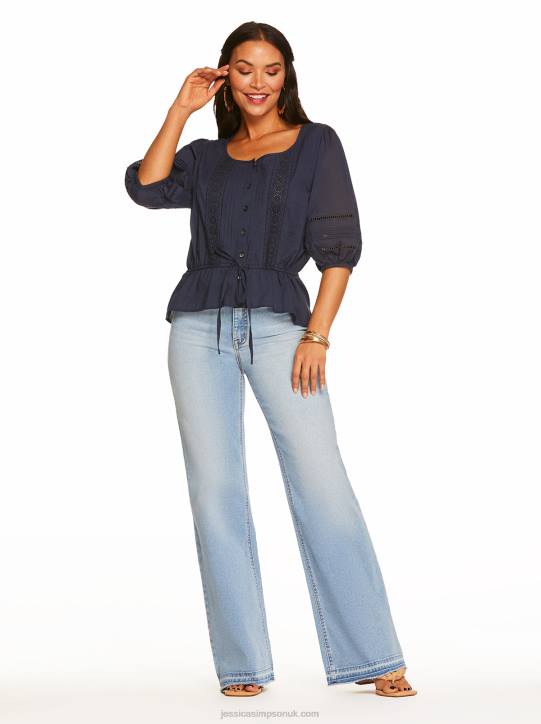 Twyla Top in Black IrisJessica Simpson 6JRJ1143