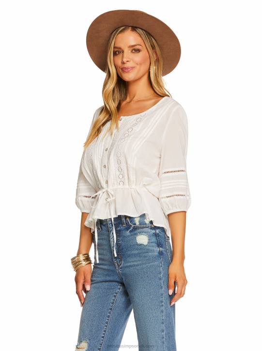 Twyla Top in Bright WhiteJessica Simpson 6JRJ1146