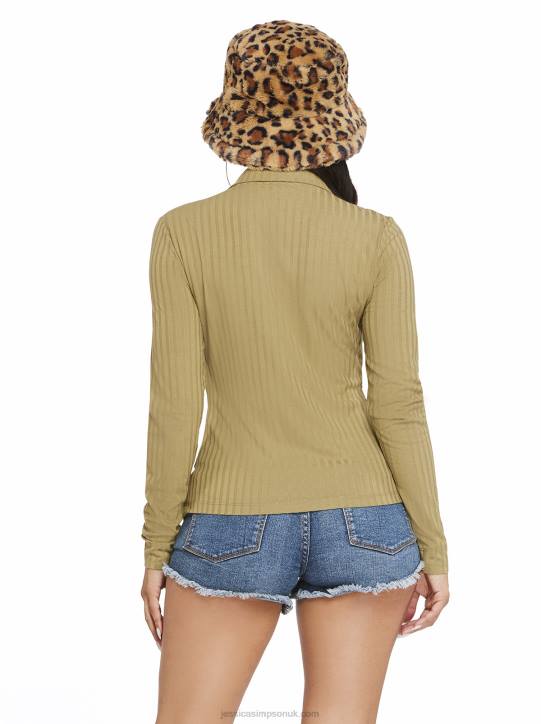 Wren Wrap Top in Dried HerbJessica Simpson 6JRJ746