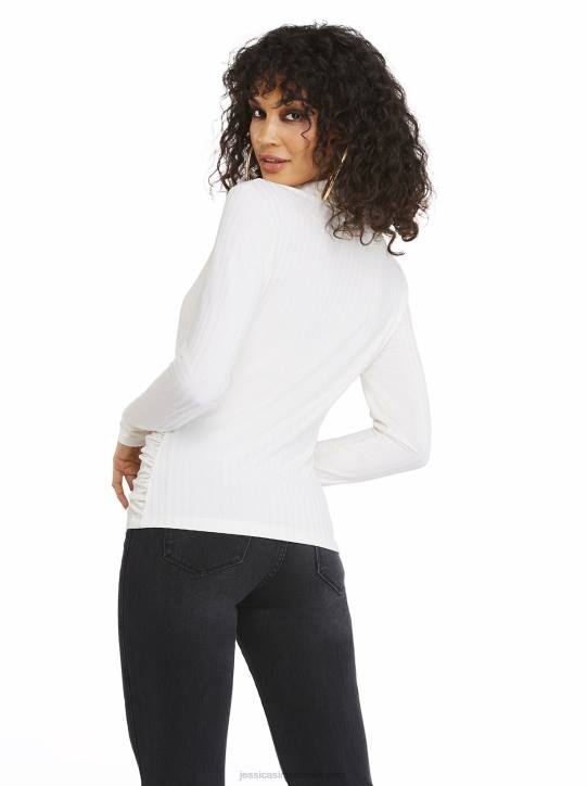 Wren Wrap Top in GardeniaJessica Simpson 6JRJ739