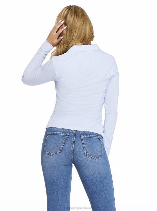 Wren Wrap Top in HeatherJessica Simpson 6JRJ743