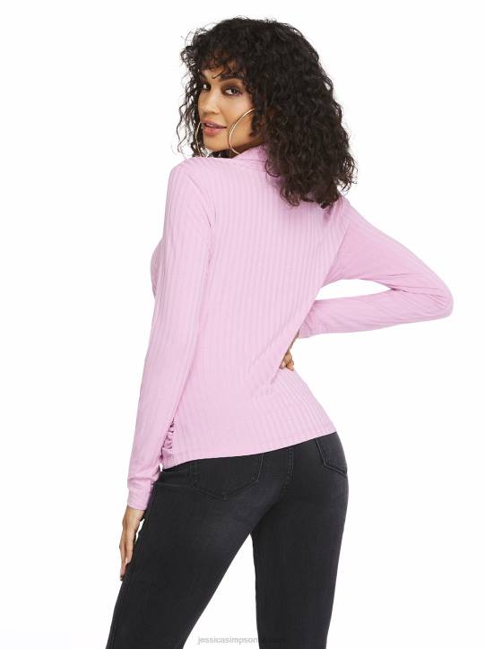 Wren Wrap Top in Mauve MistJessica Simpson 6JRJ751