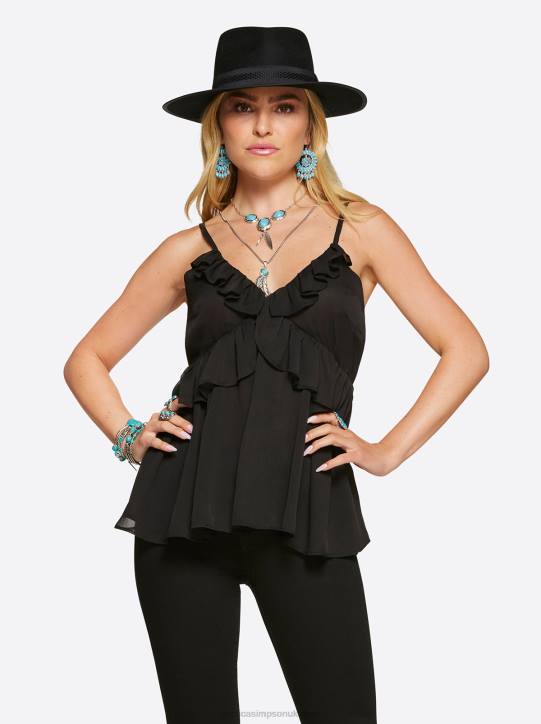 Zoey Cami in BlackJessica Simpson 6JRJ699