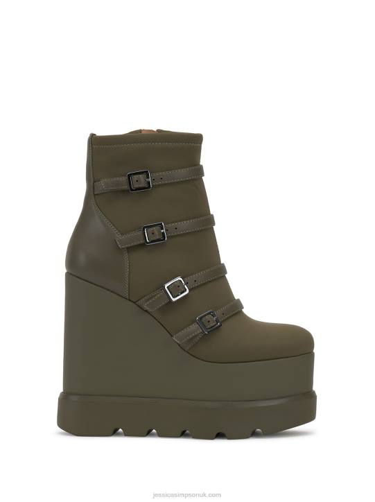 Chaela Bootie in Uniform GreenJessica Simpson 6JRJ55