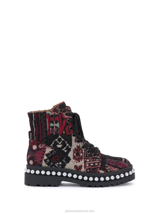 Eilir Boot in Red MultiJessica Simpson 6JRJ57