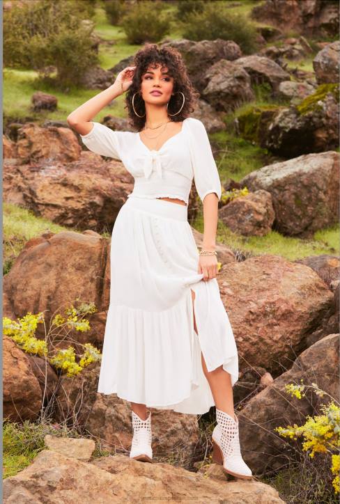 Lukkah Bootie in ChalkJessica Simpson 6JRJ43