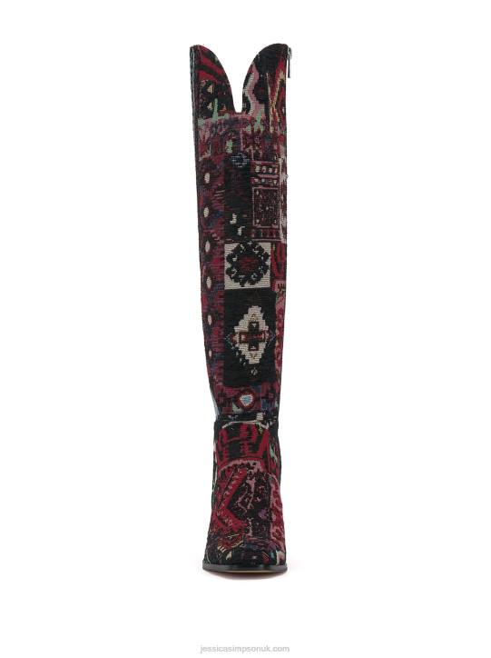 Ravyn Boot in Red ComboJessica Simpson 6JRJ75