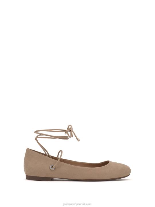 Bingley Flat in AlmondJessica Simpson 6JRJ125