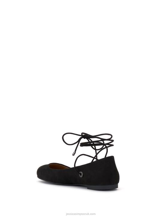 Bingley Flat in BlackJessica Simpson 6JRJ124