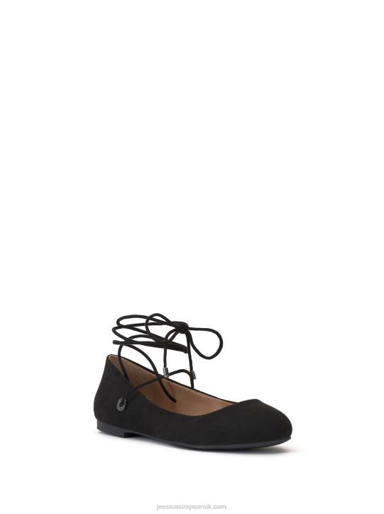 Bingley Flat in BlackJessica Simpson 6JRJ124