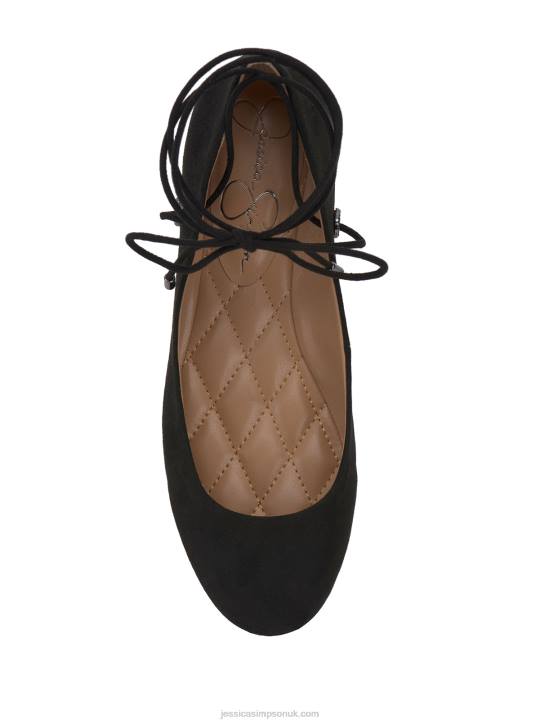 Bingley Flat in BlackJessica Simpson 6JRJ124