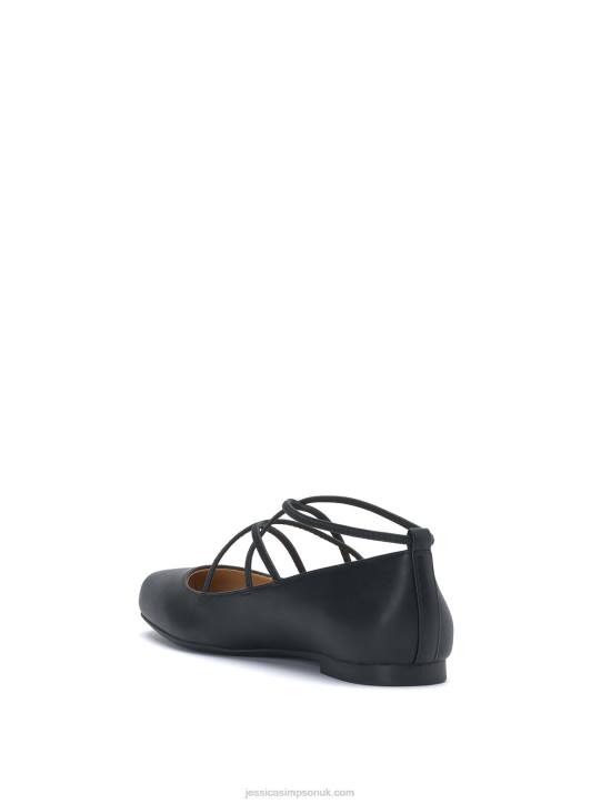 Fantine Flat in BlackJessica Simpson 6JRJ122