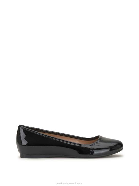 Mareike Ballet Flat in Black PatentJessica Simpson 6JRJ129