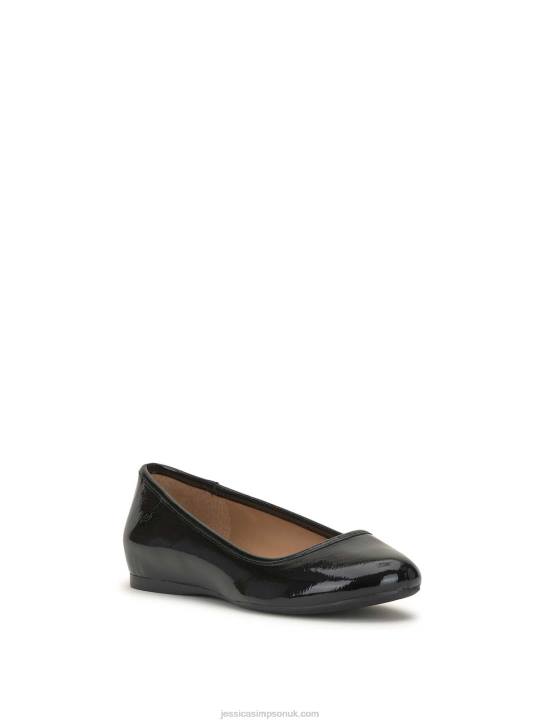 Mareike Ballet Flat in Black PatentJessica Simpson 6JRJ129