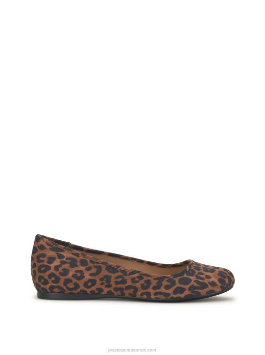 Mareike Ballet Flat in Safari LeopardJessica Simpson 6JRJ131