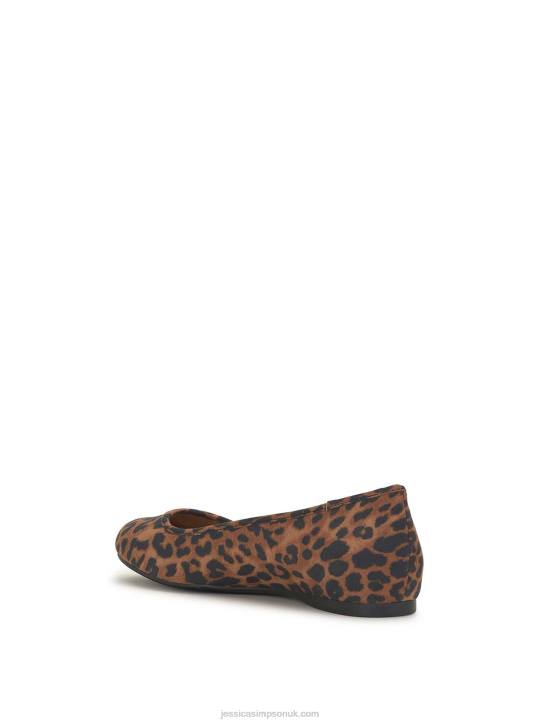 Mareike Ballet Flat in Safari LeopardJessica Simpson 6JRJ131